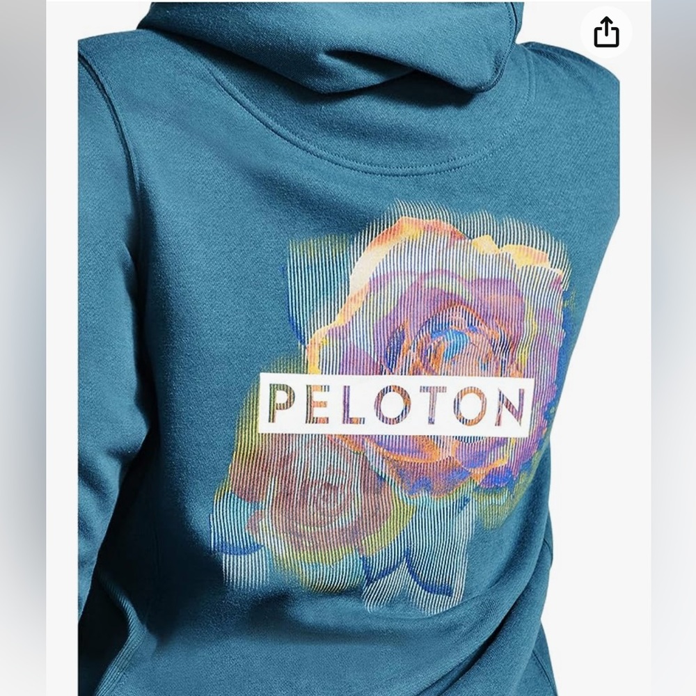 Peloton Ultimate Fleece Zip Hoodie, size M
